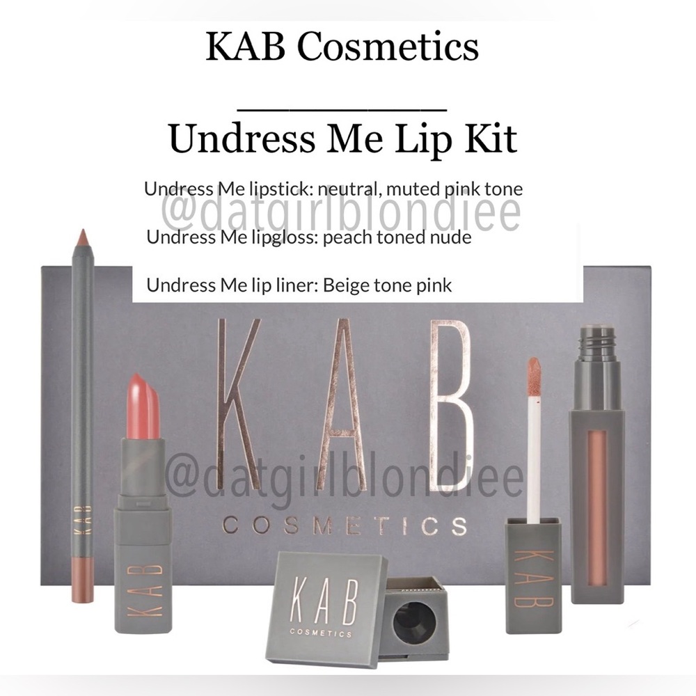 KAB Comsetics: Lip Kit (Undress Me) - Picture 1 of 5